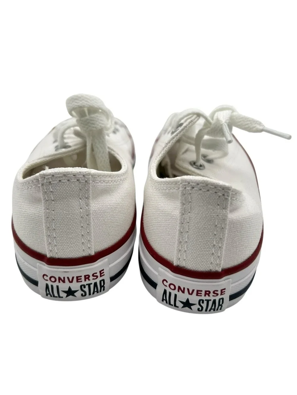 Converse Chuck Taylor All Star Low Top White Youth Sneakers Size 2 NWB